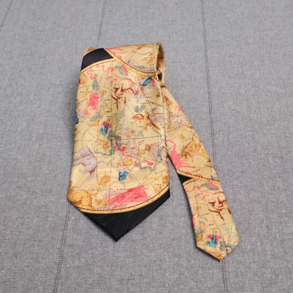 Museum Artifacts Celestial‎ Hemispheres Silk Tie Constellations Astronomy